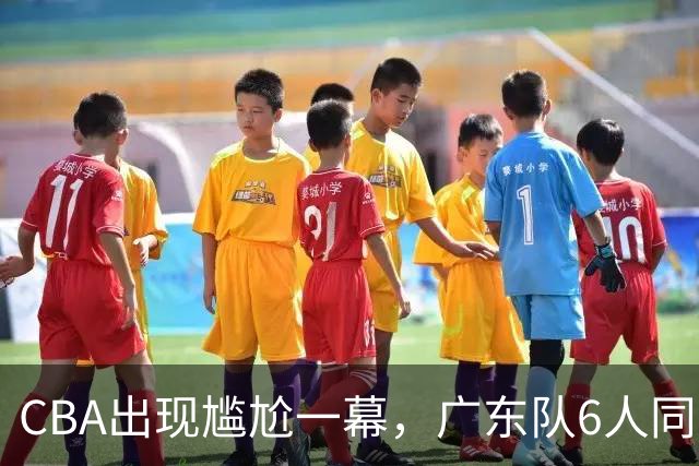 CBA出现尴尬一幕，广东队6人同时在场，主教练亚科夫列维奇被处罚技术犯规